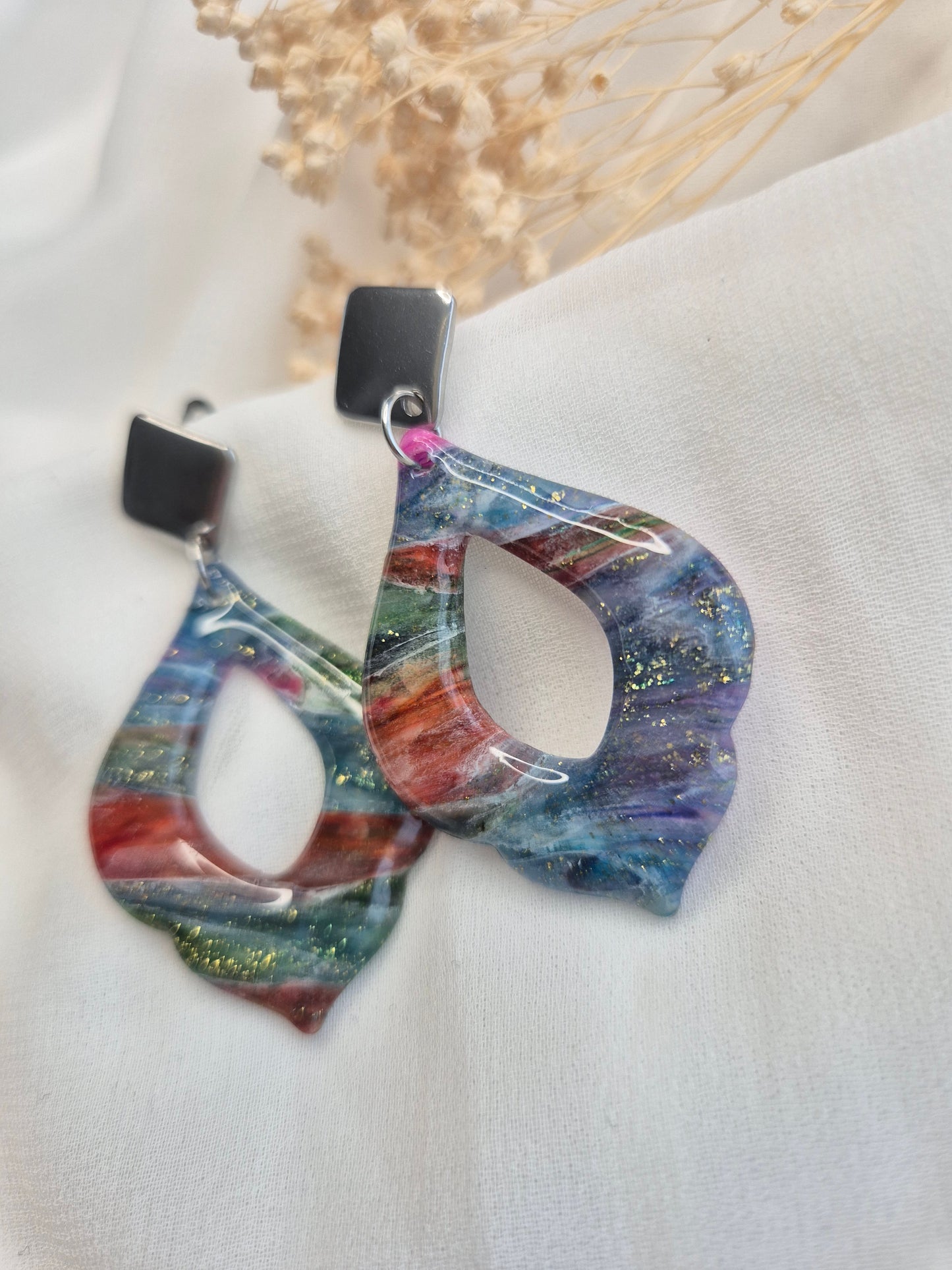 Boucles d’oreilles – Isadora  (Plusieurs coloris disponibles)