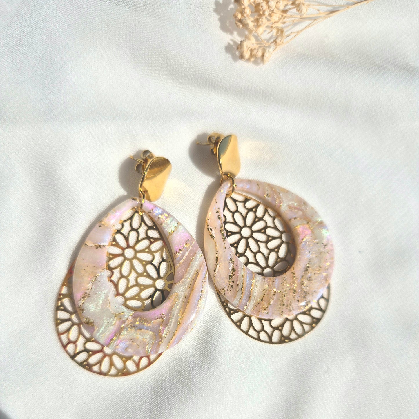 Boucles d'oreilles pendantes Marisol
