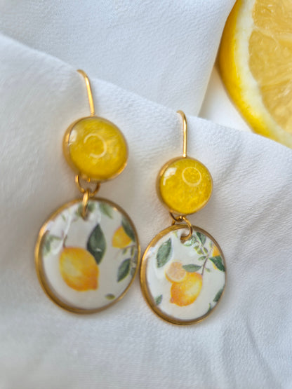 Boucles d'oreilles Suzon  - doré ou argenté