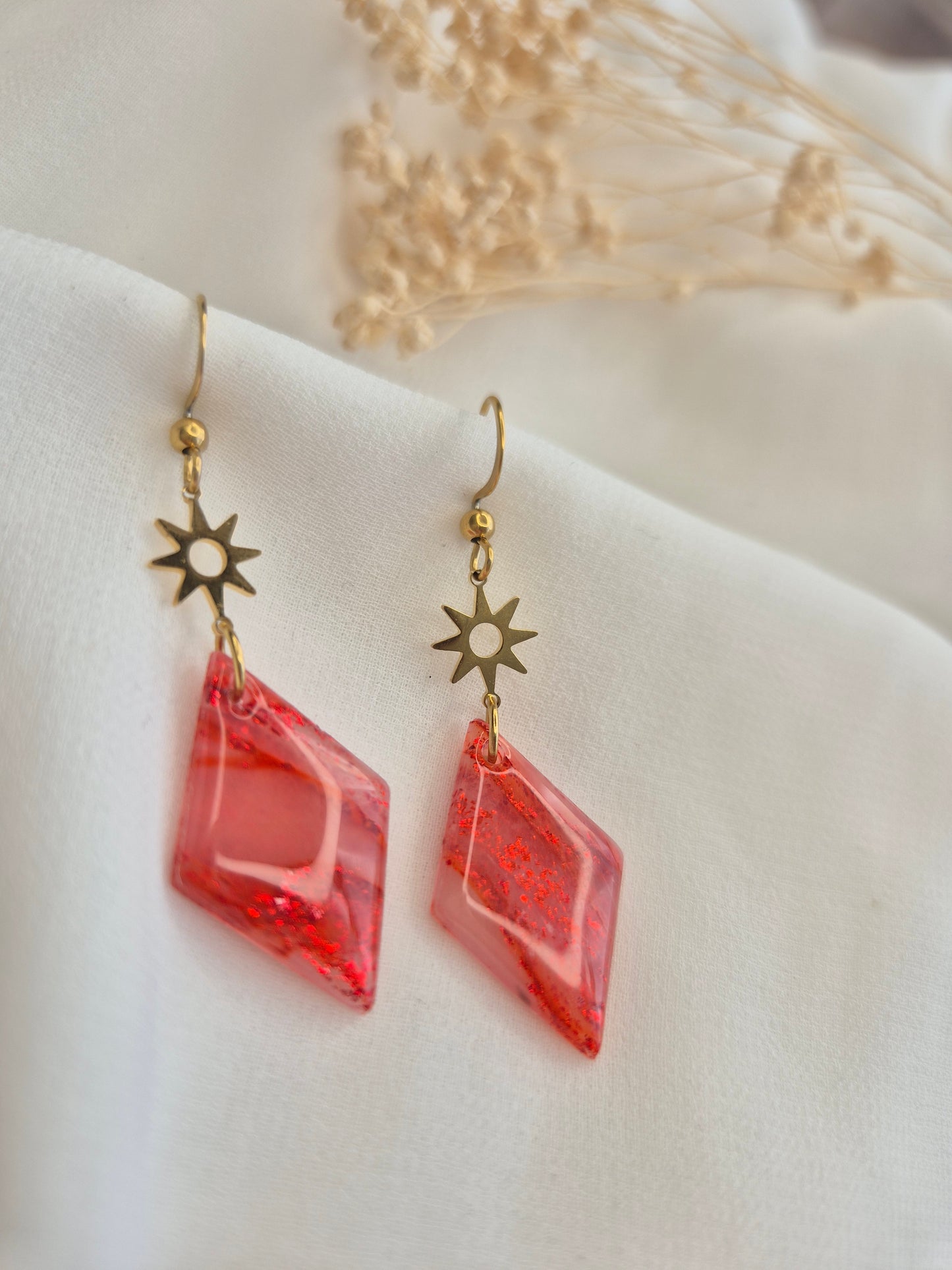 Boucles d’oreilles Gaïa — plusieurs coloris disponibles