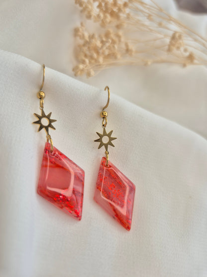 Boucles d’oreilles Gaïa — plusieurs coloris disponibles