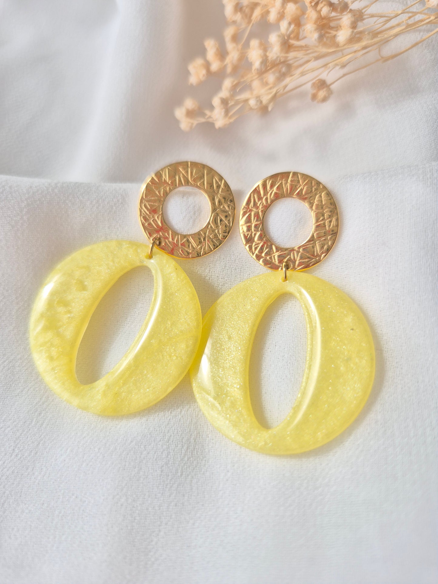 Boucles d’oreilles Joy (plusieurs couleurs disponibles)