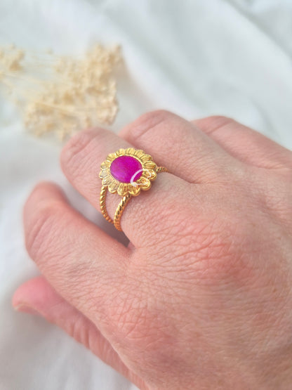 Bague Florine – Coloris au choix