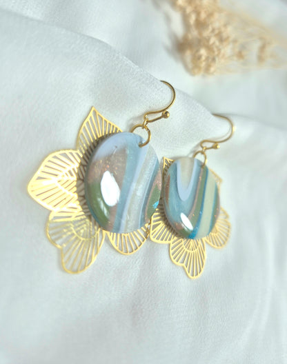Boucles d’oreilles Éléna — coloris au choix