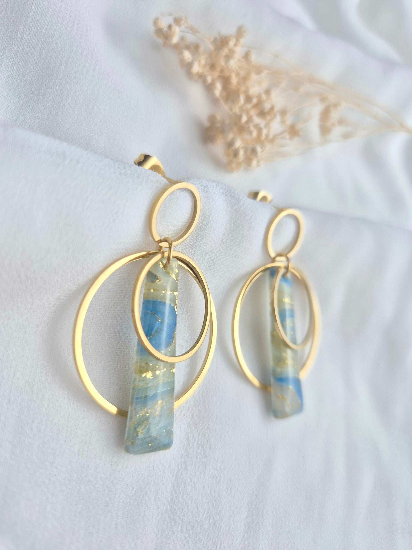 Boucles d’oreilles Maëlys – Coloris au choix
