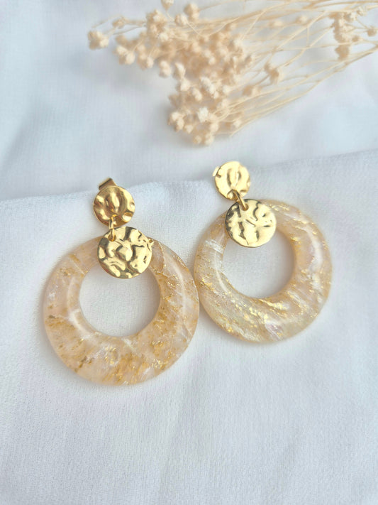 Boucles d’oreilles Caroline (coloris au choix)