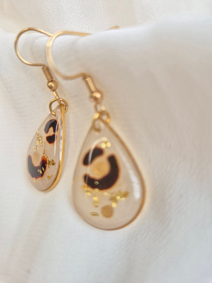 Boucles d’oreilles pendantes Yasmina