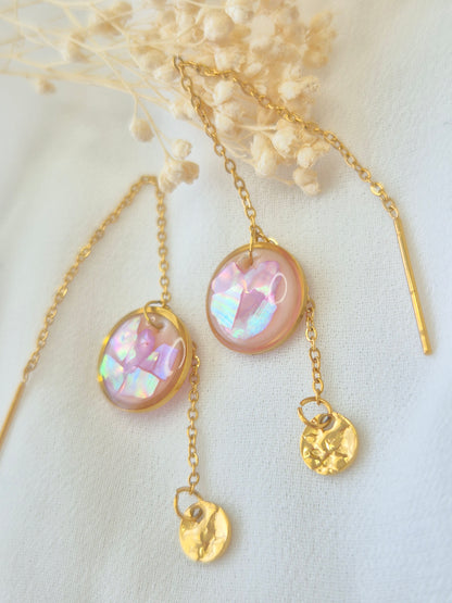 Boucles pendantes Lyséa