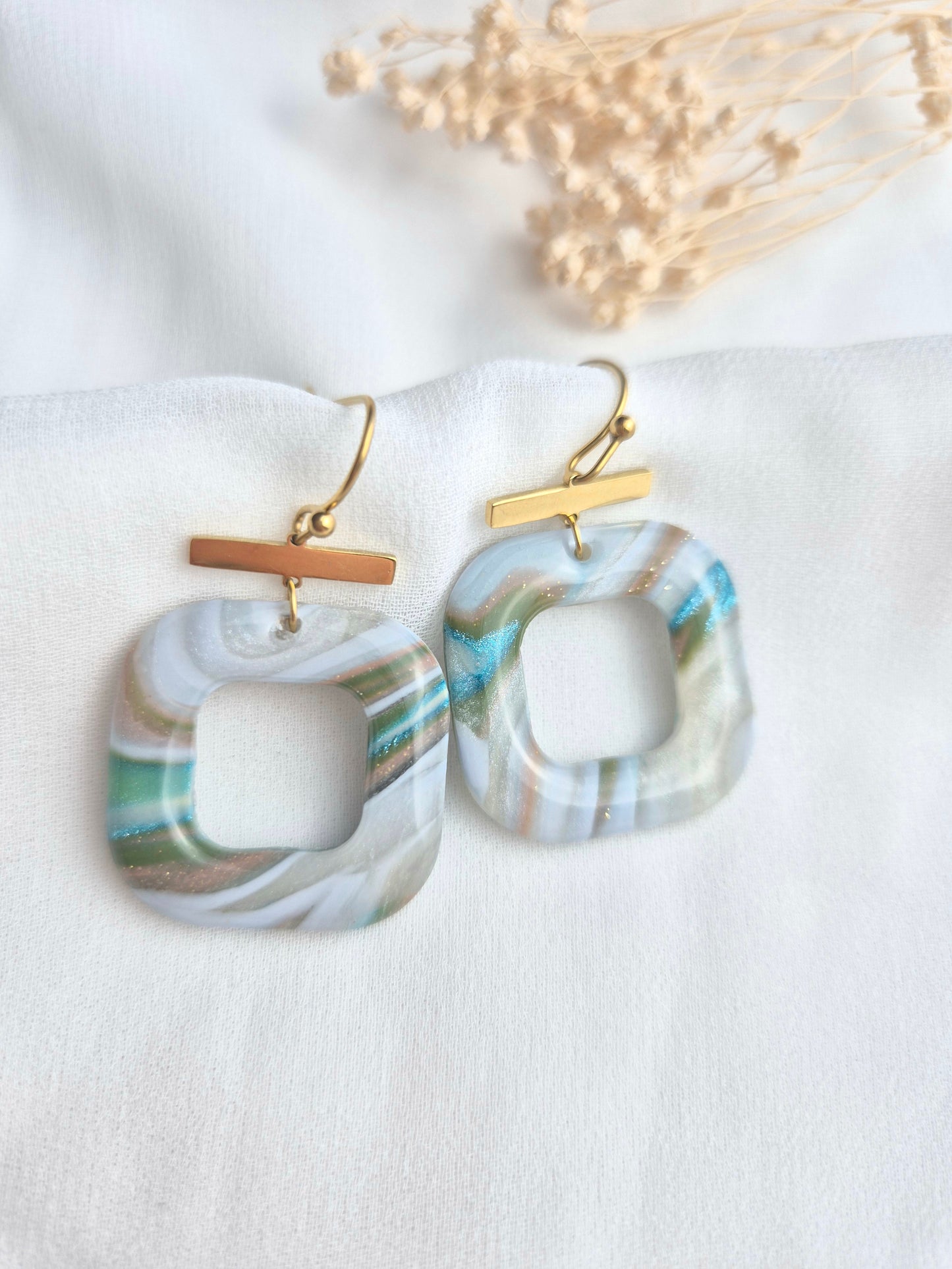 Boucles d’oreilles Méliane – Coloris au choix