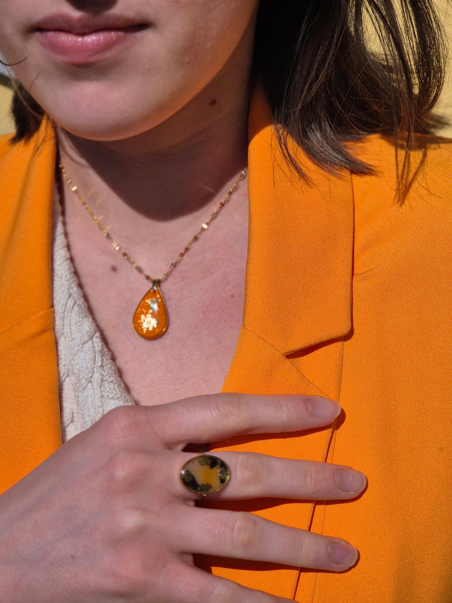 Bague Rosalie Doré -Plusieurs coloris au choix