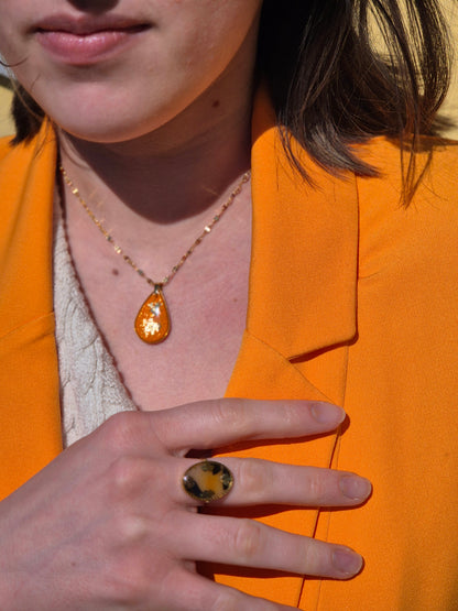 Bague Rosalie Doré -Plusieurs coloris au choix