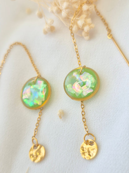 Boucles pendantes Lyséa