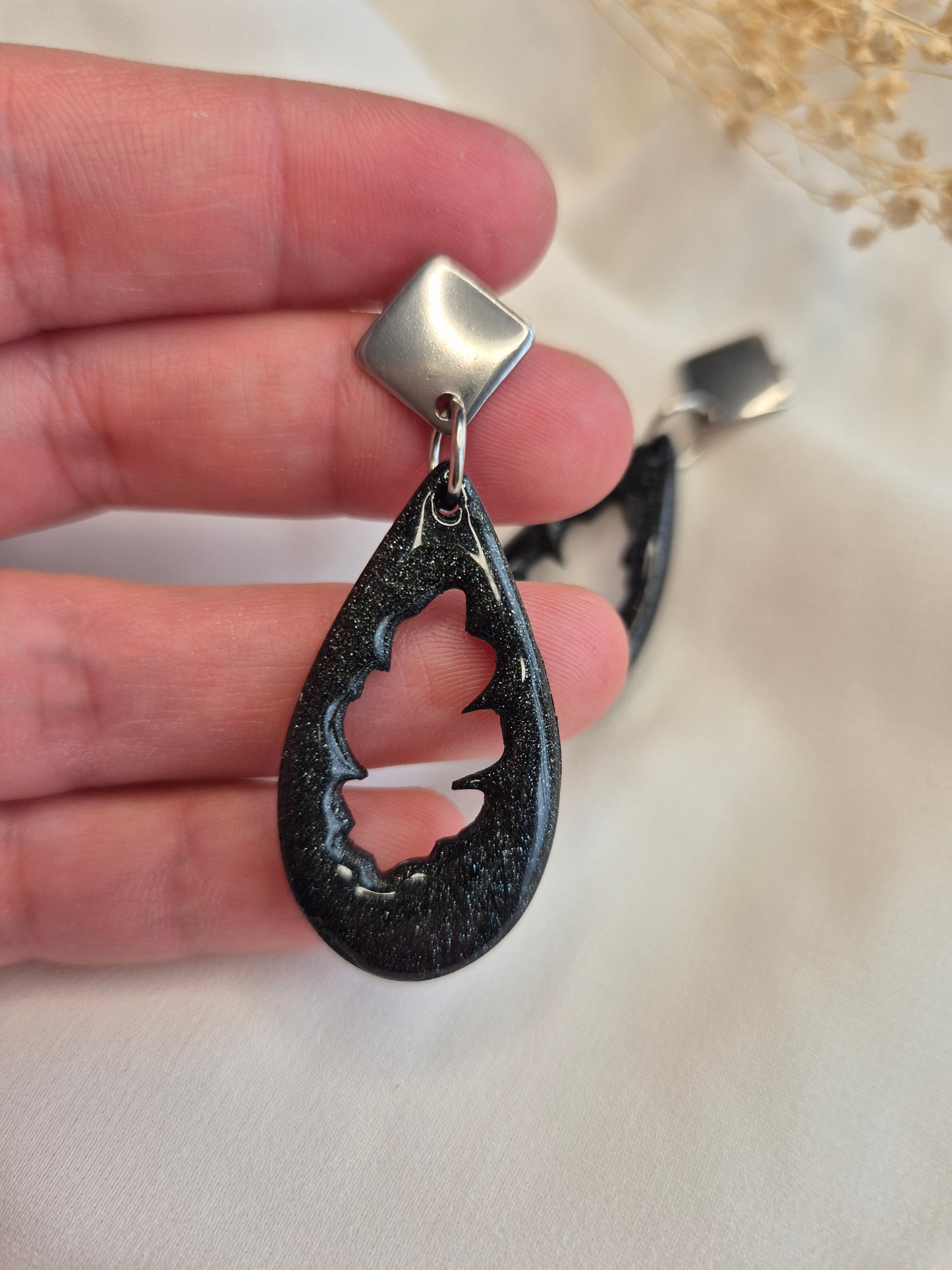 Boucles d’oreilles pendantes Élora