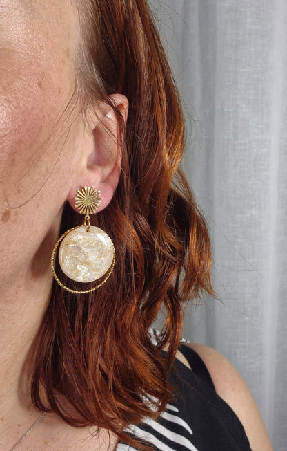 Boucles d’oreilles Soléane